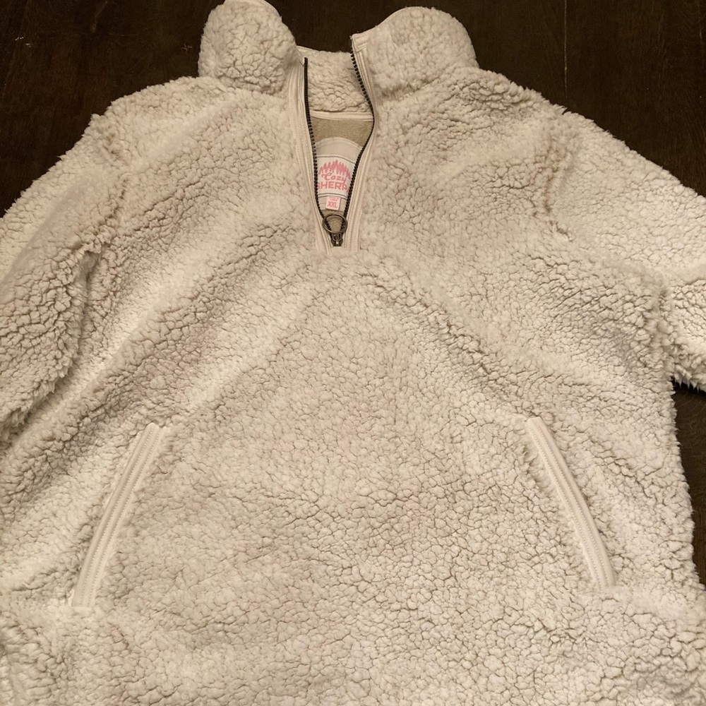 Cozy Sherpa Ladies XXL Pullover Sweater